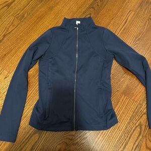 Gilly Hicks Navy Full-Zip Utility Jacket